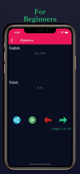 Game screenshot Polish Learning - Beginners apk