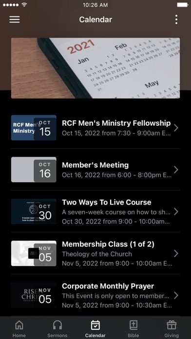 Risen Christ Fellowship Screenshot