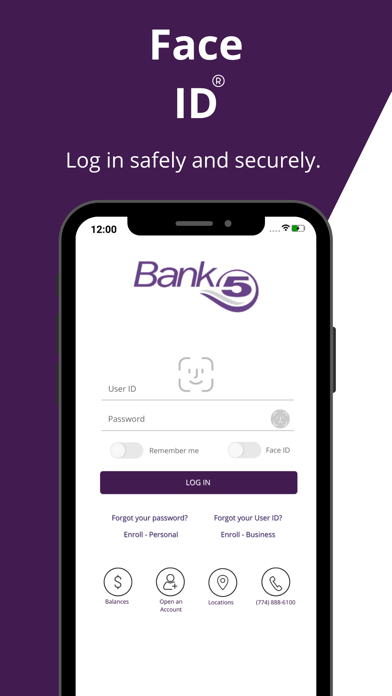 BankFive Business Mobile Screenshot