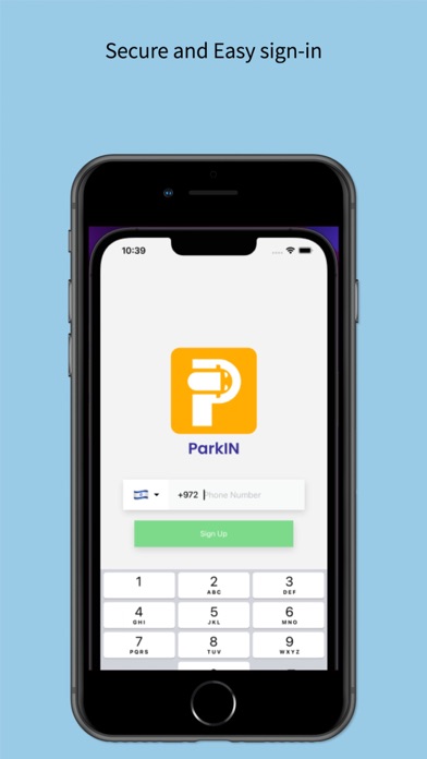 ParkIN App Screenshot
