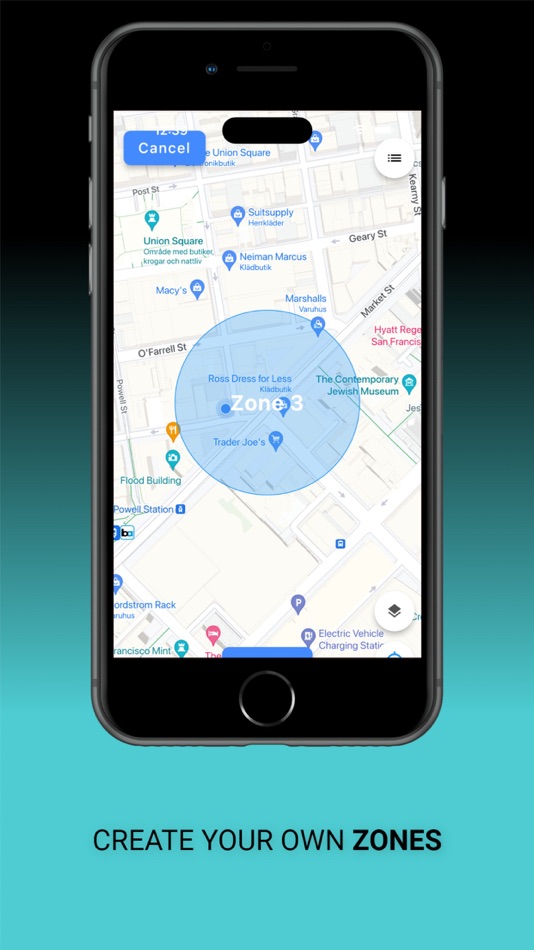 #2. TimeTracker - Auto Geofencing (iOS) 由: RootPi AB