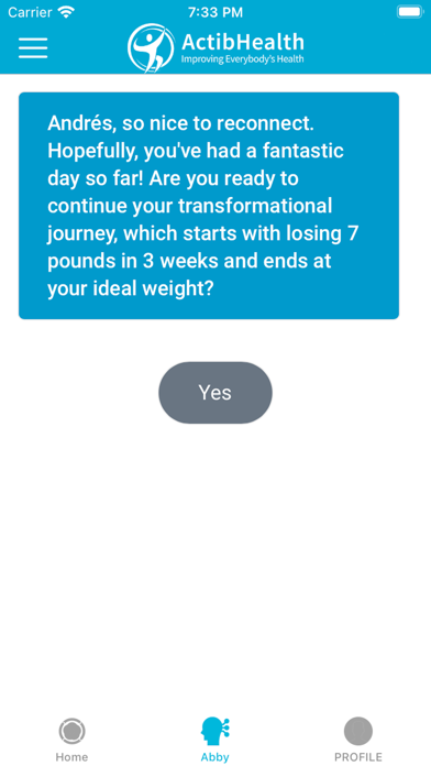 ActibHealth Screenshot