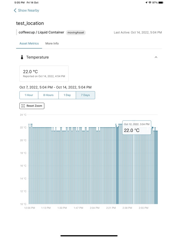 WiliotApp iPad screenshot 3 - Utilities app