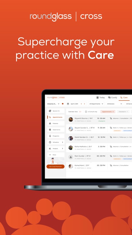 RoundGlass Cross for Doctors