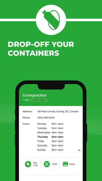 Consignaction screenshot 2