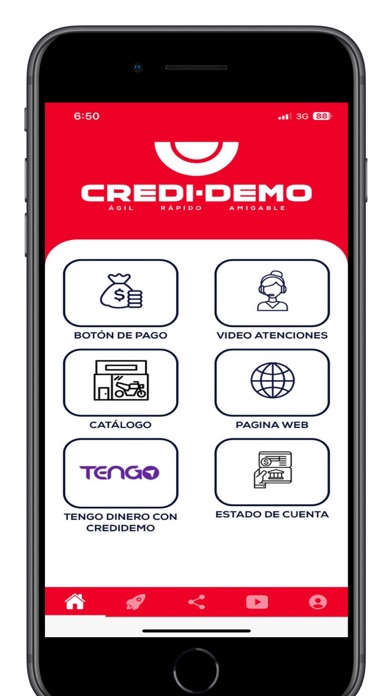 Credidemo Screenshot