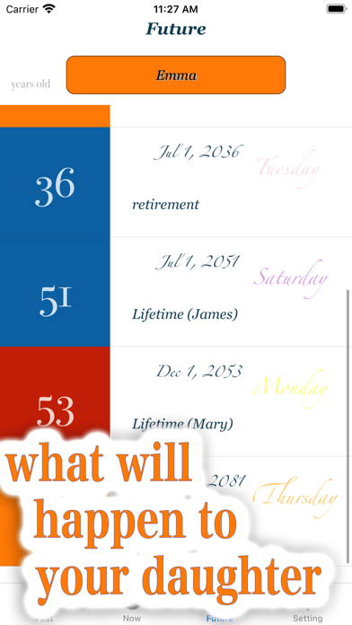 Timetable of Life Screenshot