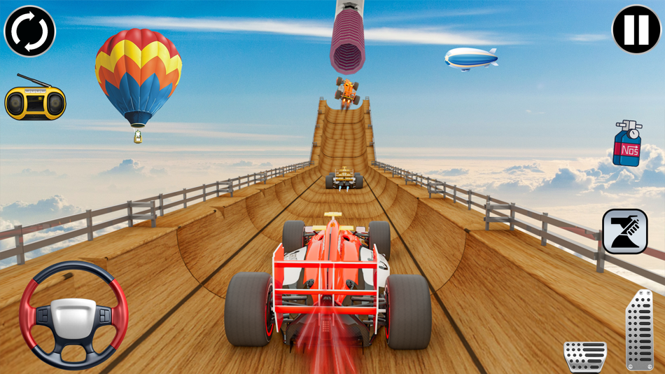 #3. Formula Car Stunt Race Ramp (iOS) 由: Usama Shafiq