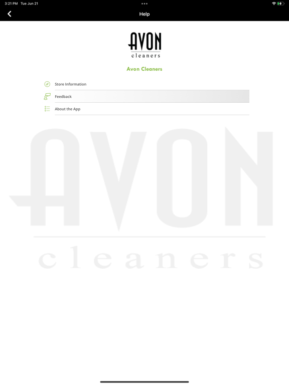 Avon Cleaners iPad screenshot 4 - Lifestyle app