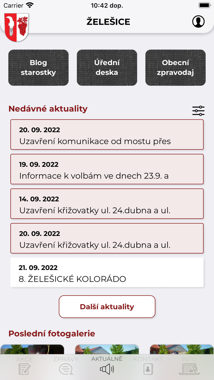 Obec Želešice