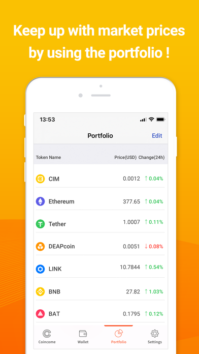 COINCOME - Cryptowallet&Rebate Screenshot