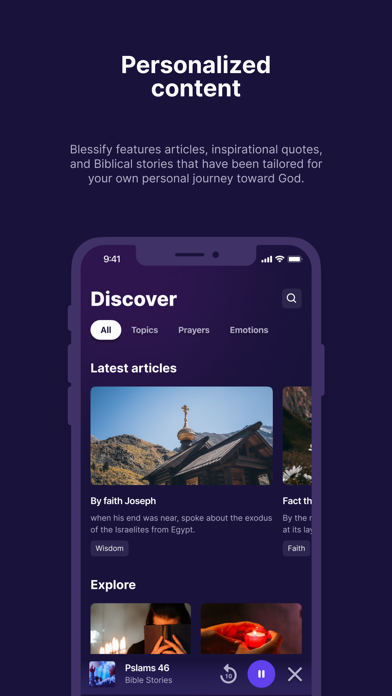 Blessify Screenshot