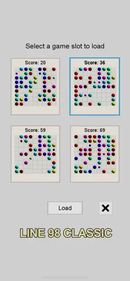 Game screenshot Line 98: Color Balls Standard hack