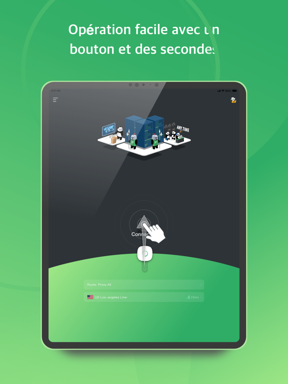 Screenshot #4 pour PandaVPN Lite - Le meilleur