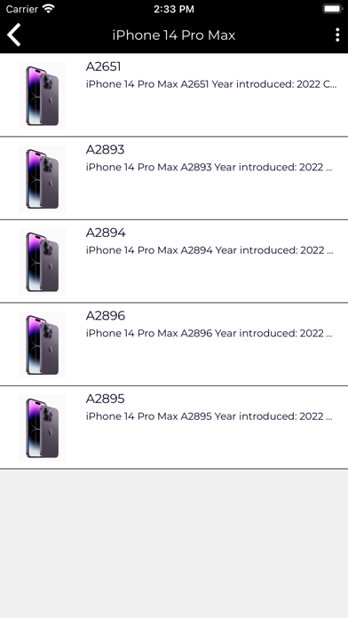Phone Info App Screenshot
