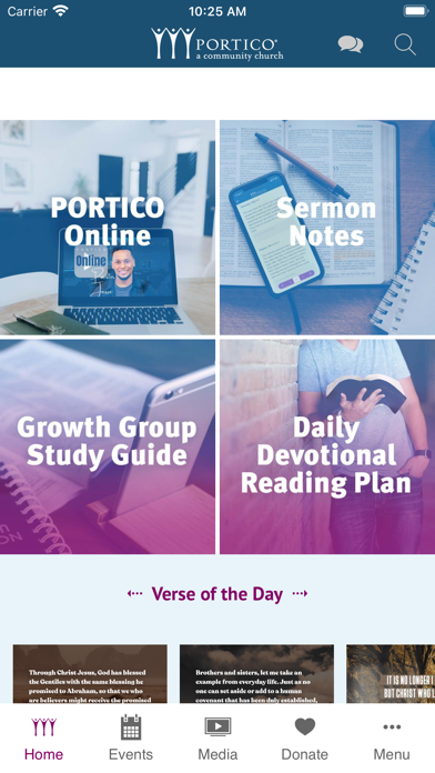 PORTICO Church Screenshot