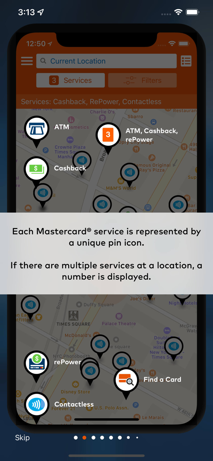 MasterCard Nearby
