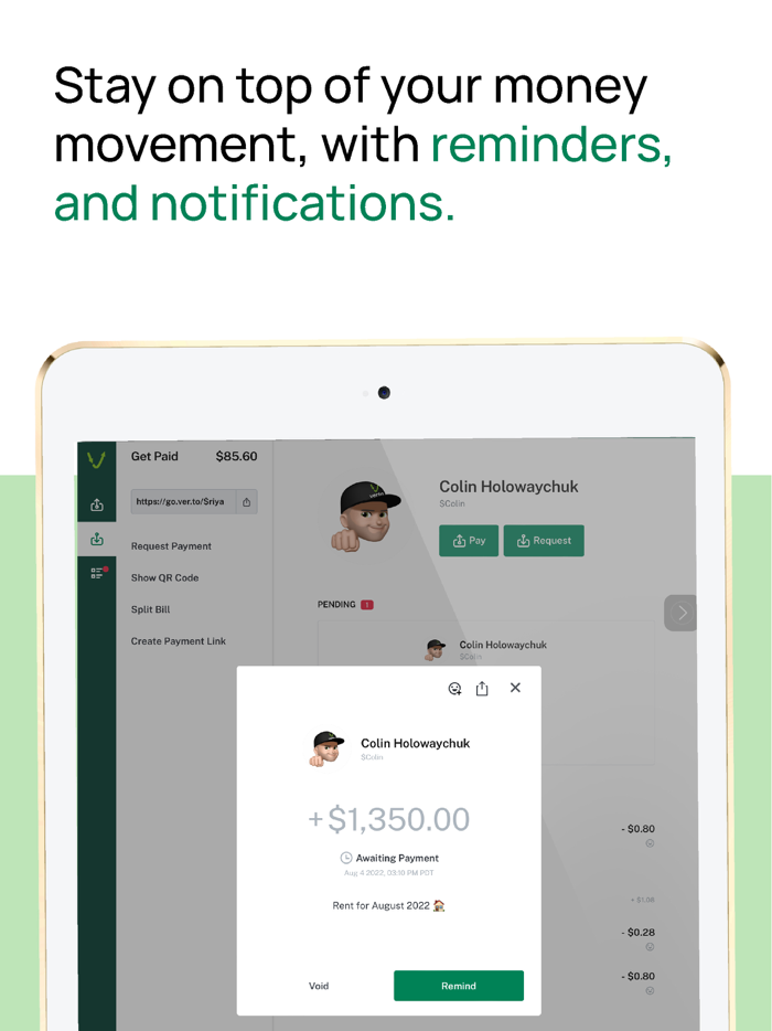 Verto - Pay and Get Paid