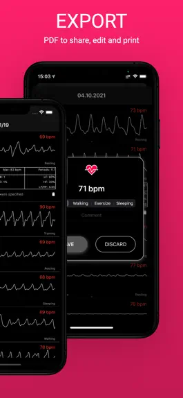 Game screenshot HRV: Heart Rate Cardio Monitor hack