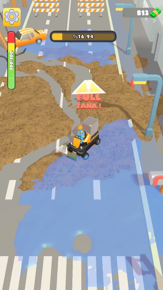 #9. Clean Streets 3D (iOS) 由: Brew Games