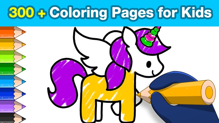 Baby coloring book for kids