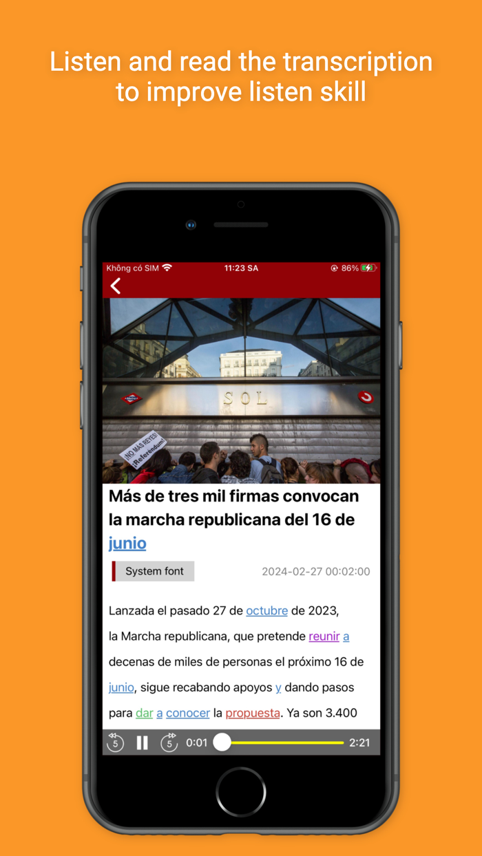 Learn Spanish - Language App