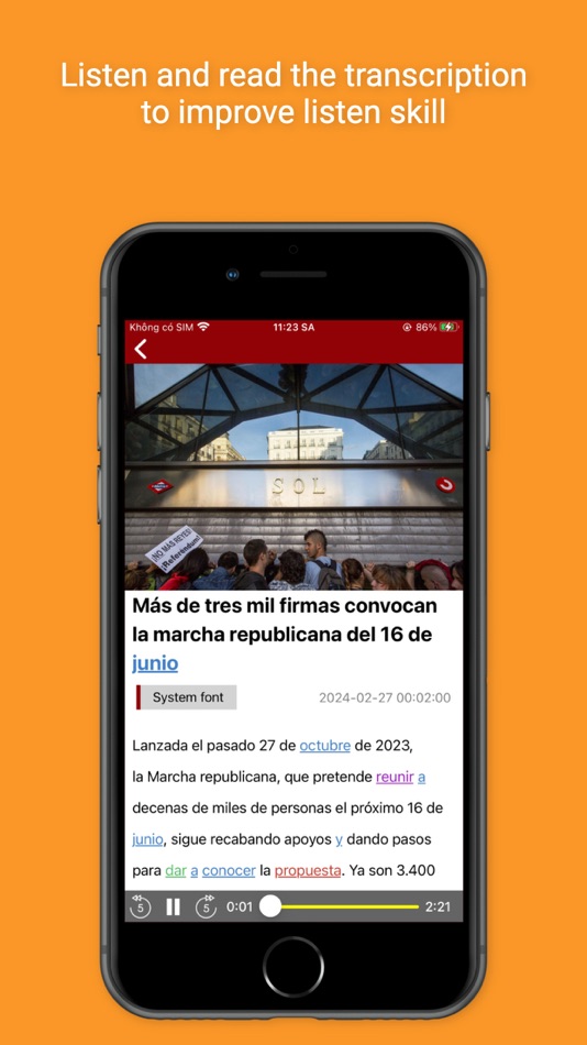 #2. Learn Spanish - Language App (iOS) 由: Minh Quyen Chun