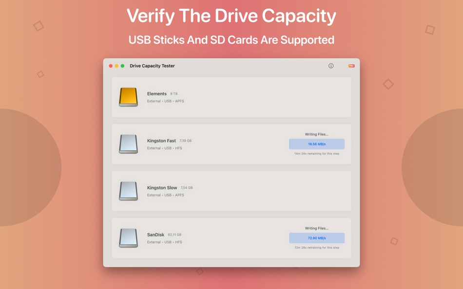 Drive Capacity Tester - 1.4.2 - (macOS)