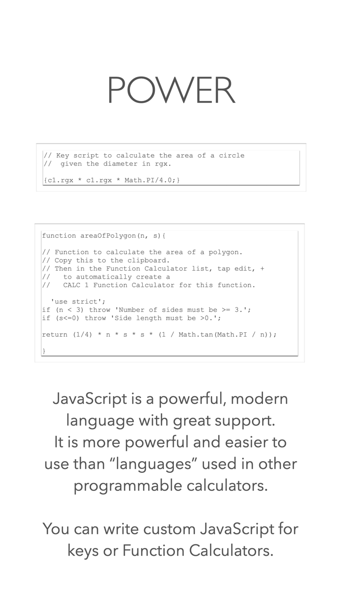 CALC 1 Programmable Calculator