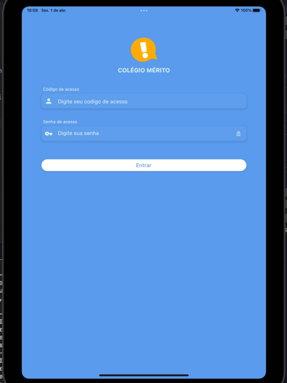 NOTIFIQ INST JOSÉ MARINHO iPad screenshot 1 - Education app