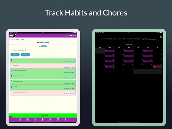 Aloha Planner - Notes & Lists iPad screenshot 3 - Productivity app