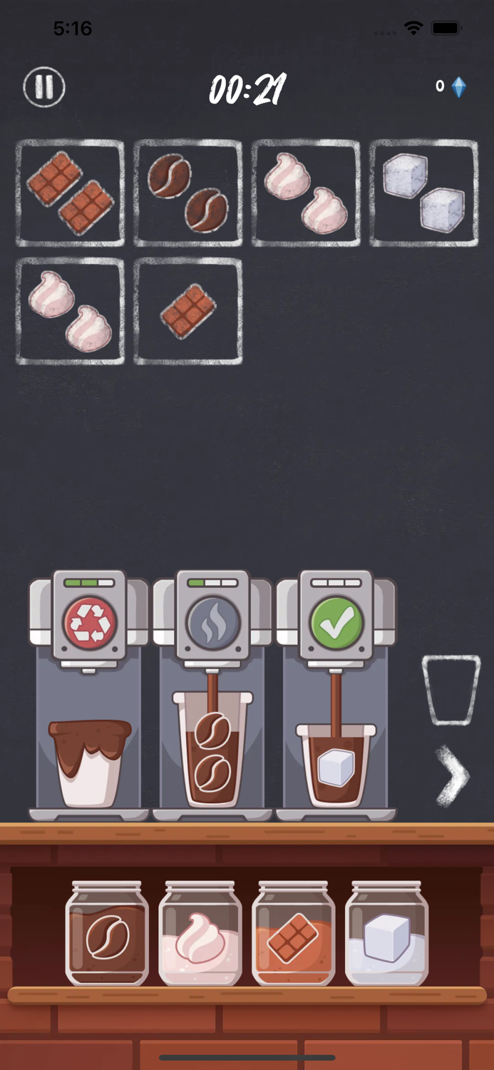 Coffee Maker Barista Game