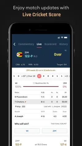 Game screenshot CREX - Cricket Exchange apk