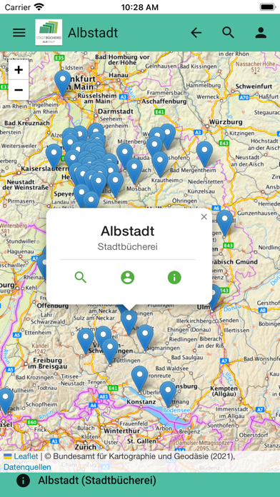 mobilOPAC YourBib Screenshot