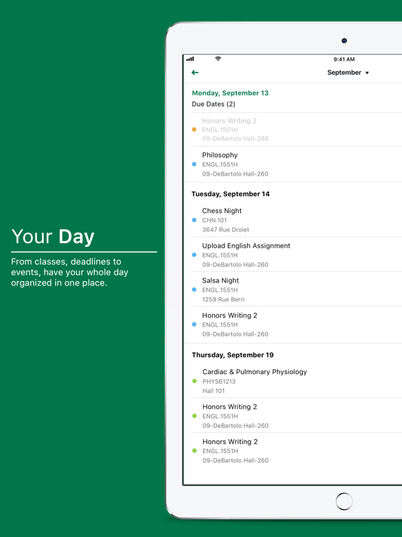 Bronx Community College CUNY iPad screenshot 2 - Education app