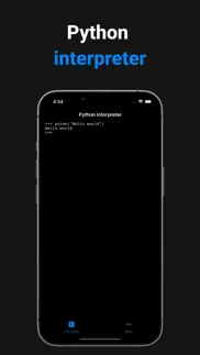 python 3 coding ide learn code iphone screenshot 2