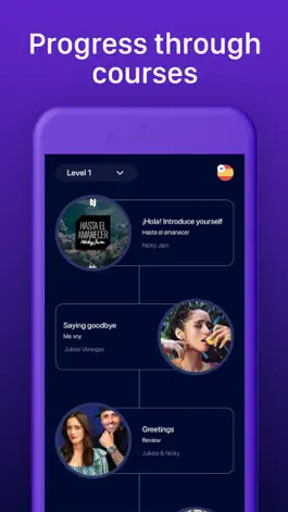 Game screenshot Lirica Learn Spanish, German + apk