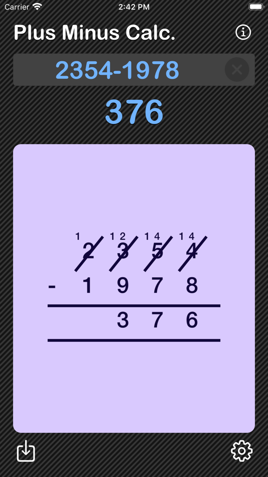 #10. Plus Minus Calculator (iOS) By: Heng Jia Liang