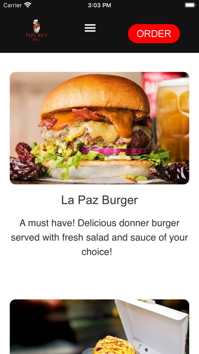 Papa Mo’s Takeaway - Hull Screenshot