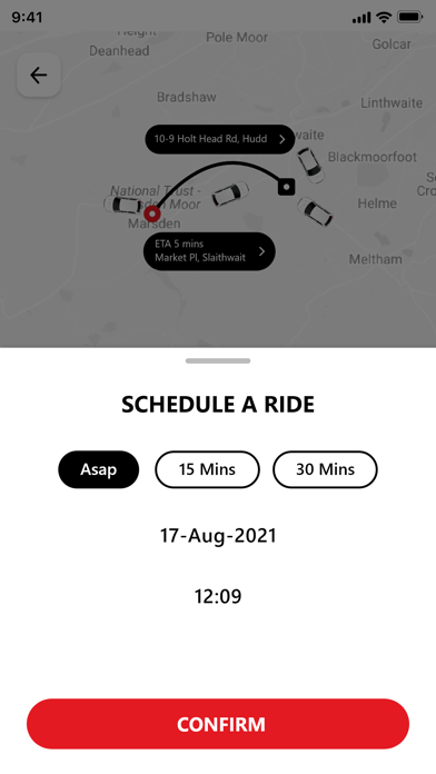 Myride Taxis Screenshot