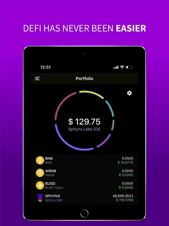 Sphynx DeFi App