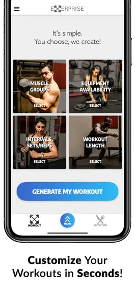 Game screenshot Exerprise Workout Meal Planner mod apk