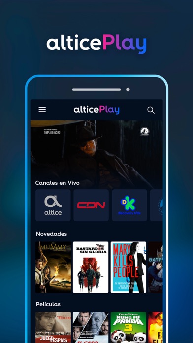 Altice Play Screenshot