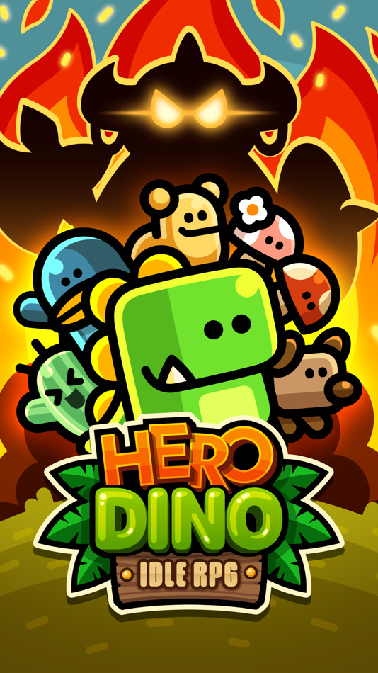#1. Hero Dino®: Idle RPG (iOS) 来自: NLABSOFT Co., Ltd.