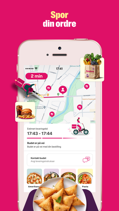 Screenshot #2 pour foodora Norge: Matlevering