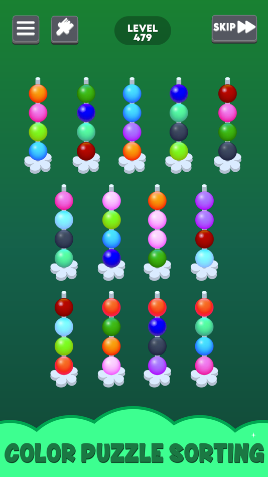 #4. Ball Hoop Stack: Ball Sort 3D (iOS) 由: Paresh Gundaniya