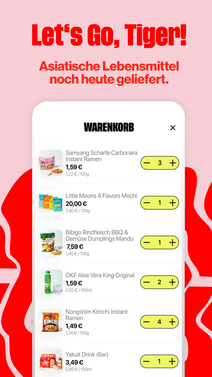 GoTiger Asia Grocery Delivery