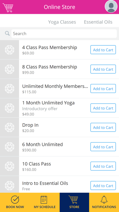 Three Down Dogs Yoga Screenshot