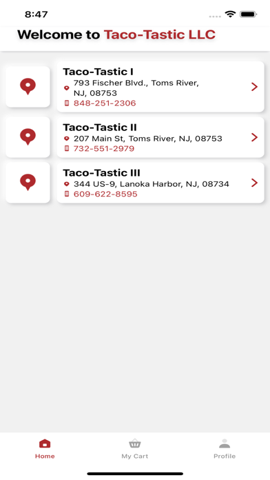 Taco Tastic LLC Screenshot