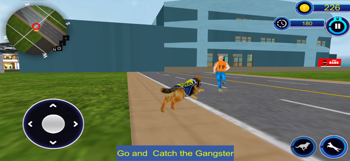 US Police Dog Crime Chase 3D